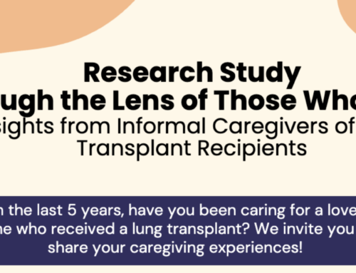 Patient Participant Recruitment! Through the Lens of Those Who Care: Insights from Informal Caregivers of Lung Transplant Recipients